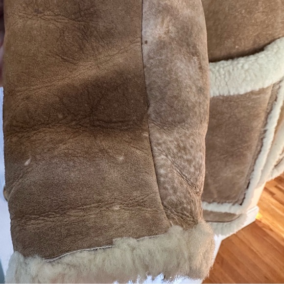 Vintage Remy Sheepskin Shearling Coat Women Size 10 Made in USA Western Rancher - Picture 13 of 16